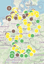 Phänologie Rosenstar in Deutschland