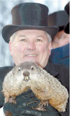 АиФ Европа.Фото Punxsutawney Groundhog Club «Groundhog day»