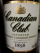 Club Canadian Whisky  