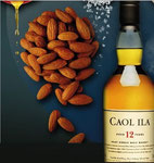 Caol Ila Islay Single Malt Whisky wurde 12 Jahre gereift und hat einen Alkoholgehalt von 43%.