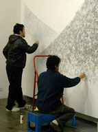 会田誠「北京で大きな絵を描いています。」展
