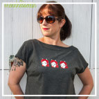 Shirt mit Ausdruck