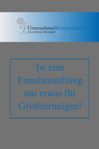 Ist eine Stiftung nur etwas für Großvermögen?