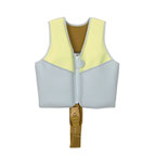 LÄSSIG Schwimmlernweste Neon Blau/Lemon 