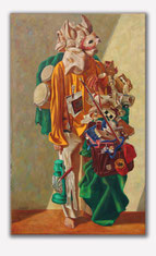 The Player’s Dream – Original Painting by Kaikaoss, 90x55 cm