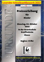 04.Okt Leserabe-Kinderfeier Kauffenheim, Elsass