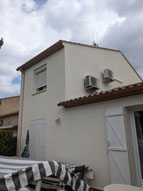 Peinture extérieure à Lieuran-lès-Béziers par Peinture Audiffren – peinture de façade, portails, volets, fenêtres et ferronneries extérieures.