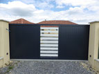 Portail Asson - ALU PVC CONFORT Benjamin Lascourrèges