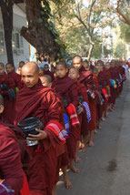 Mönche in Mandalay