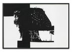 Baumhaus, 2009, Metallcutout, 98 x 144 cm
