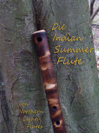 Indian Summer Flute - Flöte mit Tönen der Herbstfarben - Querflöte von Northern Lights Flutes Bambusflöten