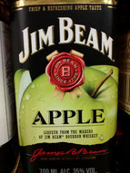  Jim Beam Bourbon Whiskey Apple 