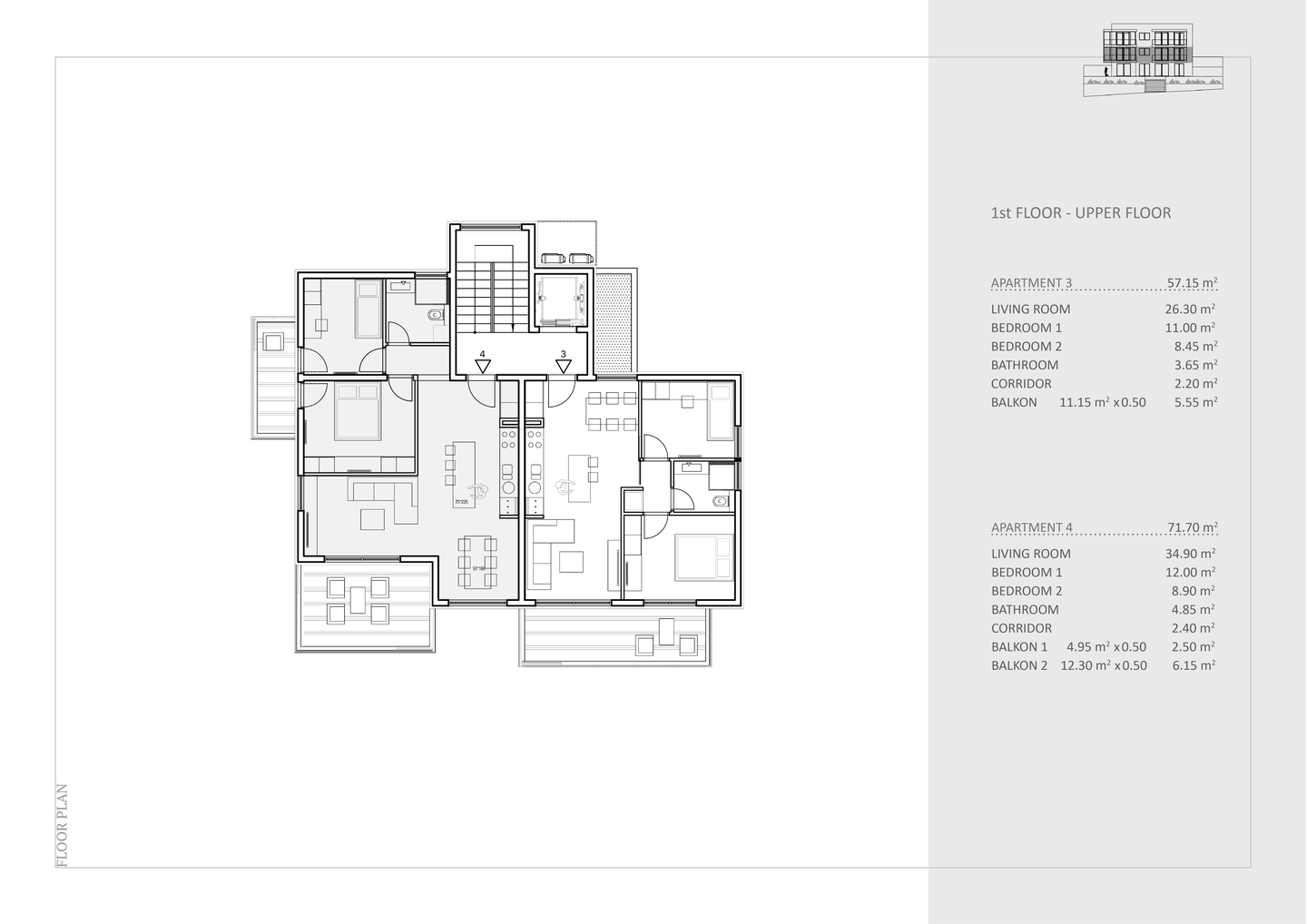 Floor plan Unit 03