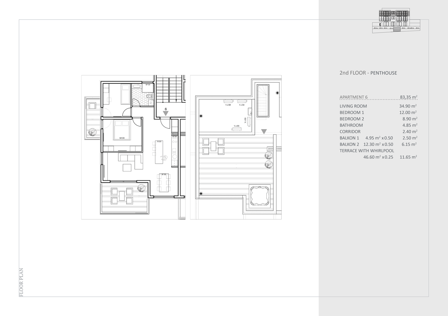Floor plan Unit 06