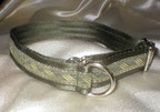 Zugstopp-Halsband 2,5 cm mit Borte