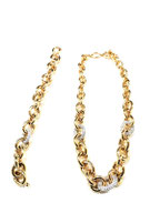 Parure donna In Oro  Giallo 18kt Con Pietre