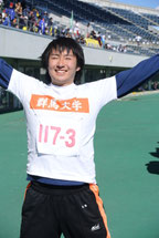 走りきった感を全力で表す武藤