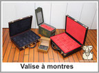 Valise pour montre sur mesure magnifique Louis Vuitton rolex