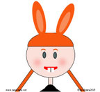 Zarahzetas Emoticons, Ostern, Osterhase ©Zarahzeta2016