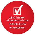 Wurmtest & Allergietest für Hunde, Katzen, Pferde 15% Rabatt mit unserem Gutscheincode "LIEBEFUETTERN".