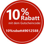 Nutzen Sie unseren exklusiven Rabatt-Code - 10%rabatt49012588 - und erhalten Sie auf Ihre Erstbestellung bei EVOLUTION International 10% Rabatt!