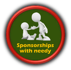 Logo: Sponsorships with needy