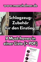 Liste Schlagzeug Zubehör Anfänger