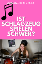 Ist Schlagzeug spielen lernen schwer?