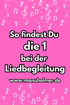 weiße Musiknoten auf pinkem Hintergrund