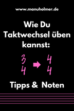 Taktwechsel üben Musik-Tipps