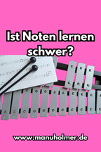Noten lernen schwer Erfahrungen Erwachsene