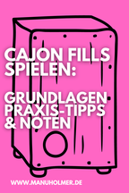 Cajon-Grundlagen Fills