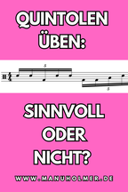 Quintolen lernen Musik