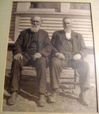 CIVIL WAR BROTHERS: Charles G. II and Horace B. Rockwell, ca. 1910   (click to enlarge)