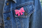 Broches cousues main