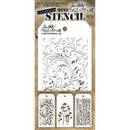 THMST010 MINI STENCIL SET 10