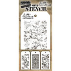 THMST025 MINI STENCIL SET 25