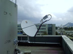 installation antenne de réception internet par satellite