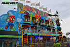 happy family karlheinz heine fun house barbisan Rollercoaster Coaster Kirmes Volksfest Jahrmarkt Attraktion Fahrgeschäft Karussell   