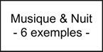séance musique cm1 nuit