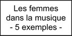séance musique cm2 féminisme