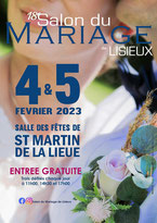 Salon du Mariage de Lisieux 4 et 5 Février 2023