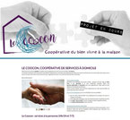 le coocon site cree en formation avec e-cime.fr spécialiste du site avec optimisation Référencement pour TPE
