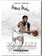 ROBERT PARISH / Panini Signatures - No. 477 (#d 9/10)