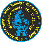 Blue Knights® Germany XIV Mittelfranken e.V. Polizei-Motorradtouren-Club, EC 2025 Blue Knights®, Blue Knights® Behringersmühle Fränkische Schweiz, 25th Anniversary, EC 2025 Blue Knights®  Germany XIV, 6th Internat. Meeting Blue Knights®, BLUE KNIGHTS,