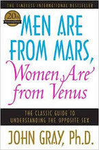 cover of book "Men Are From Mars Women Are From Venus" by John Gray