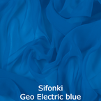 Sifonki Georgette Electric blue