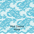 joustava kangas pitsi Desire Aqua
