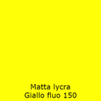 joustava kangas matta lycra giallo fluo 150