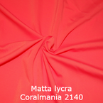 joustava kangas matta lycra coralmania 2140